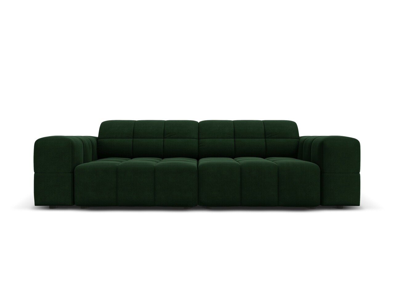 Canapea 3 locuri, Jennifer-51, Micadoni Home, 204x102x70 cm, catifea, verde bottle Canapele Canapea 3 locuri, Jennifer-51, Micadoni Home, 204x102x70 cm, catifea, verde bottle Canapele